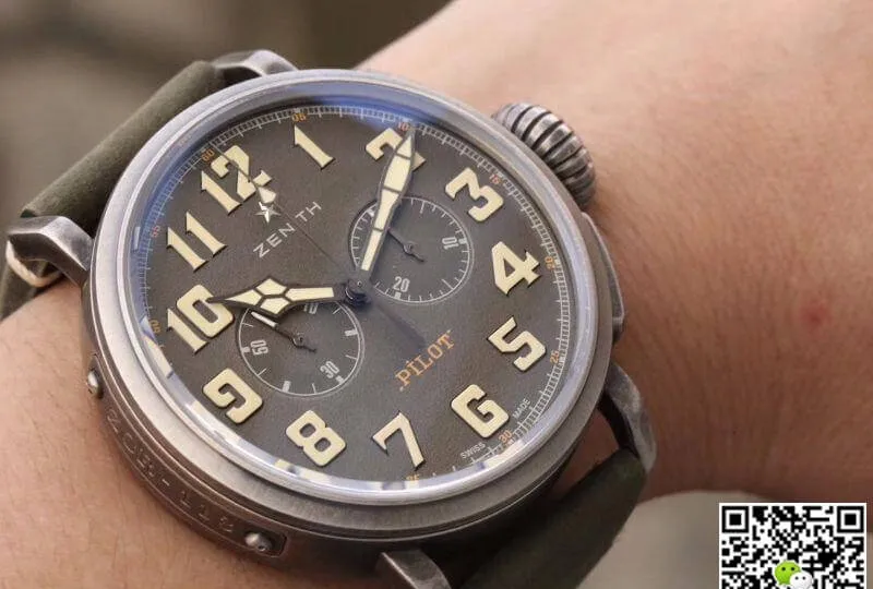 Zenith Pilot 11.2430.4069 21.C773 XF Factory 1:1 Best Edition Replica Watch Swiss ETA7750